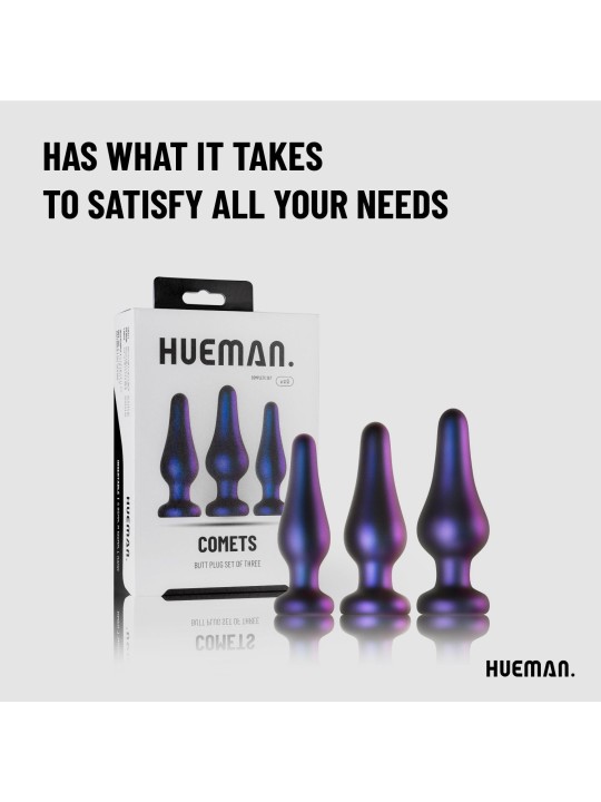 Hueman - Comets Buttplug Set