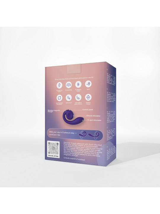 Snail Vibe Gizi Vibrator - Paars