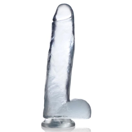Jock C-Thru Transparante Dildo - 27 cm.