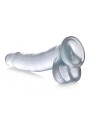Jock C-Thru Transparante Dildo - 23 cm.