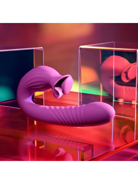 Evolved - Deep Ecstasy Rabbit Vibrator - Magenta