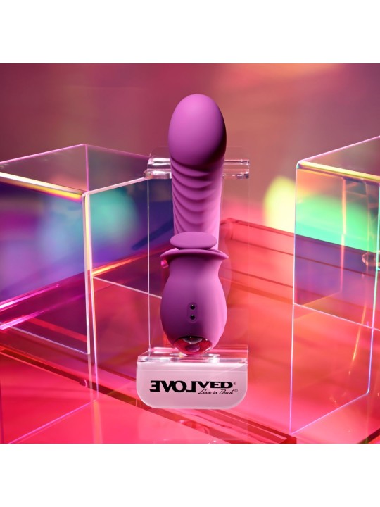 Evolved - Deep Ecstasy Rabbit Vibrator - Magenta