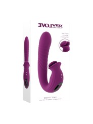 Evolved - Deep Ecstasy Rabbit Vibrator - Magenta