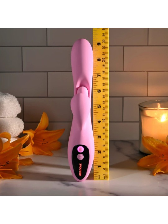 Evolved - Push The Button Vibrator - Pink