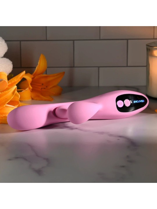 Evolved - Push The Button Vibrator - Pink