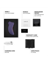 LELO - SONA 3 Clitoris Stimulator - Cyber Purple