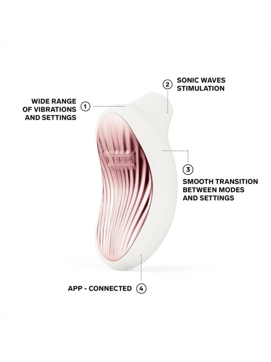 LELO - SONA 3 Clitoris Stimulator - Cream
