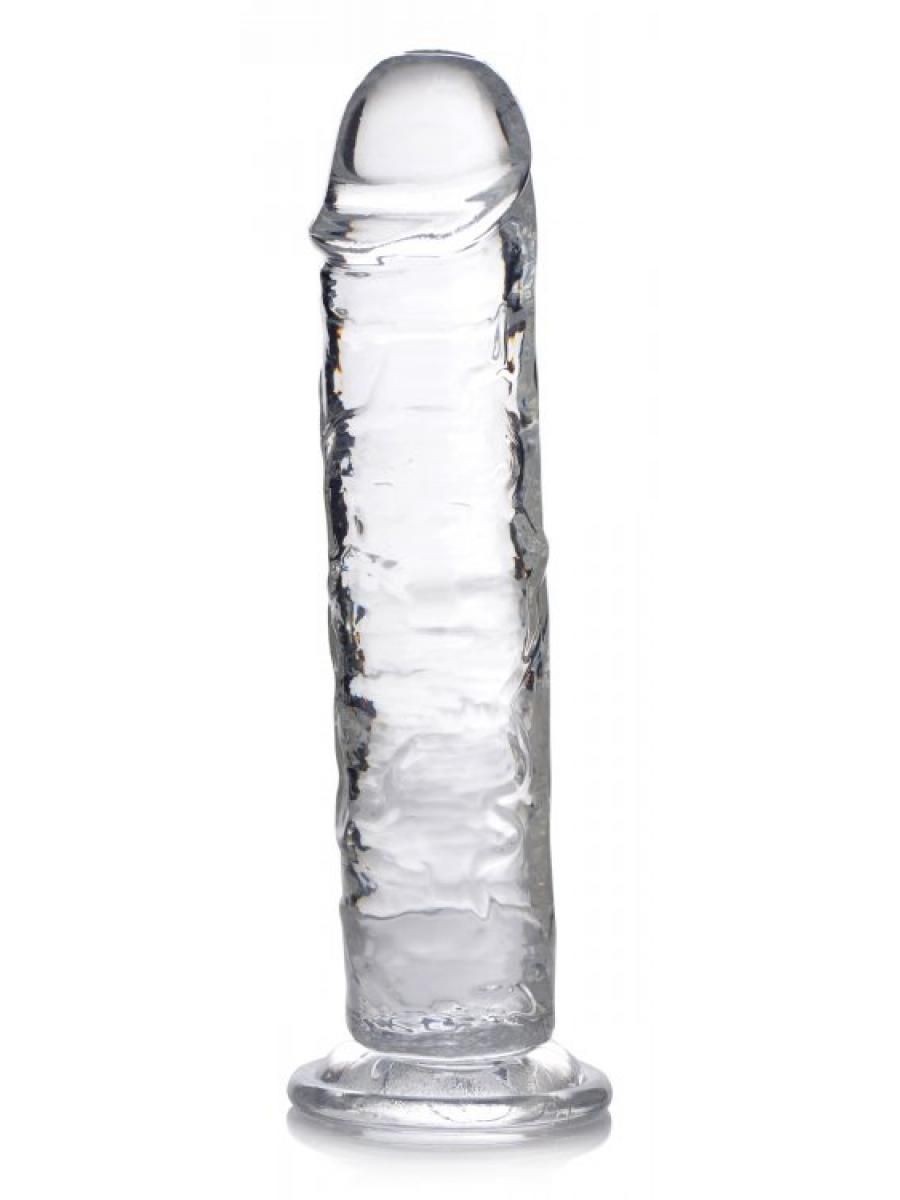 Jock C-Thru Transparante Dildo - 21 cm.