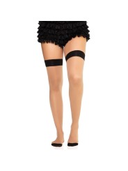 Leg Avenue - Hold-Up Stockings With Seam - Nude