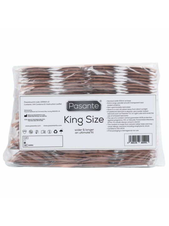 Pasante King Size Condooms - 144 stuks