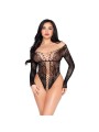 Leg Avenue - Lace Teddy - Black