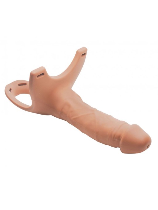 Holle Strap-On Siliconen Dildo Met Harnas