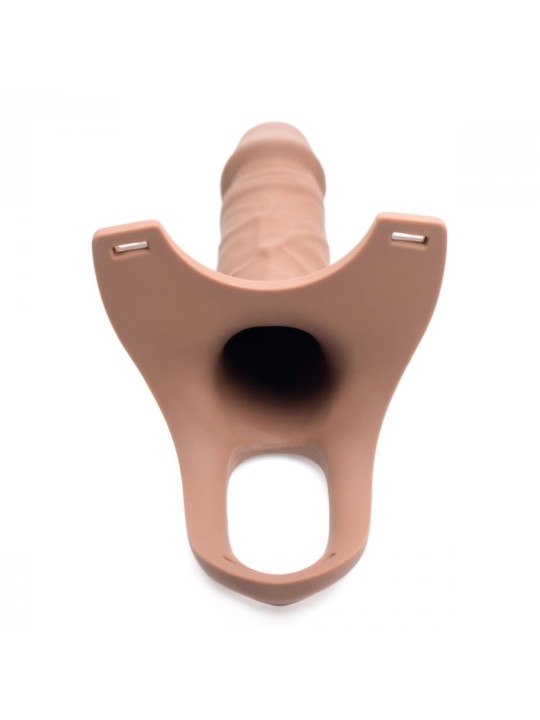 Holle Strap-On Siliconen Dildo Met Harnas