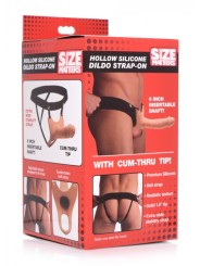 Holle Strap-On Siliconen Dildo Met Harnas