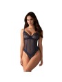 Obsessive - Nightly Teddy Open Crotch - Blue