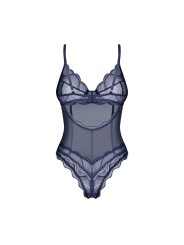Obsessive - Nightly Teddy Open Crotch - Blue