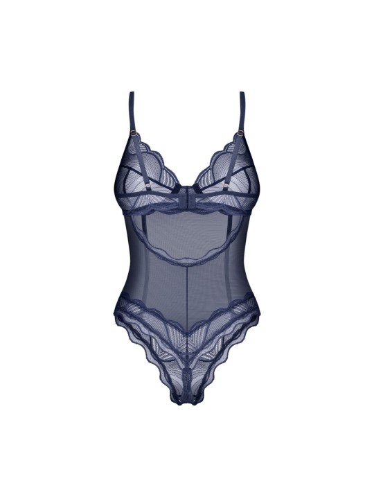 Obsessive - Nightly Teddy Open Crotch - Blue