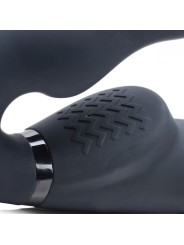 Swirl Vibrerende Strapless Strap-On - Black