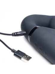 Swirl Vibrerende Strapless Strap-On - Black