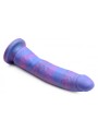 Magic Stick Siliconen Dildo Met Glitters - 24 cm