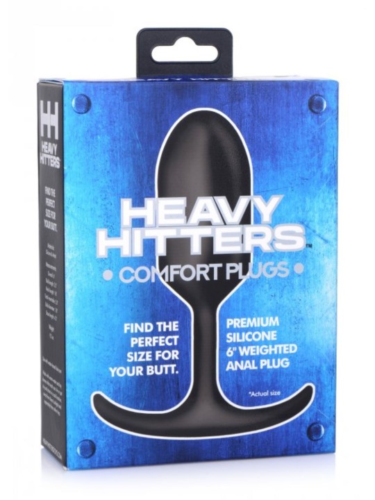 Heavy Hitters Verzwaarde Anaal Plug - Large