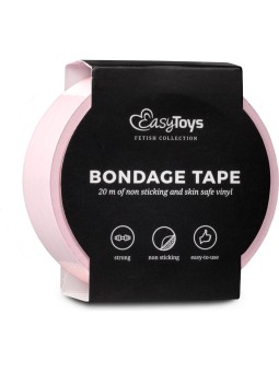 Easytoys Fetish - Bondage Tape Roze - 20m