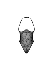 Obsessive - Olianna Teddy Open Kruis - Zwart