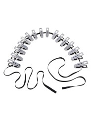 Sportsheets - Edge Body Zipper Clothes Pins - Zilver