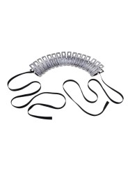 Sportsheets - Edge Body Zipper Clothes Pins - Zilver