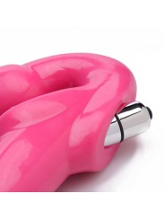 Revolver Vibrerende Strapless Strap-On XXL - Roze