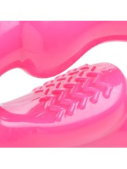 Revolver Vibrerende Strapless Strap-On XXL - Roze