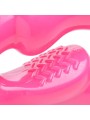 Revolver Vibrerende Strapless Strap-On XXL - Roze
