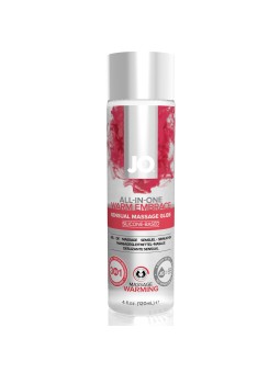 System JO - Verwarmende All-in-One Massage Glijmiddel Op Siliconenbasis - 1