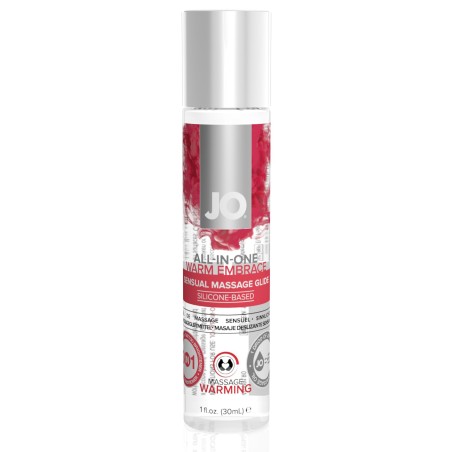 JO - All-in-One Massage Lubricant - Warming & Silicone-Based