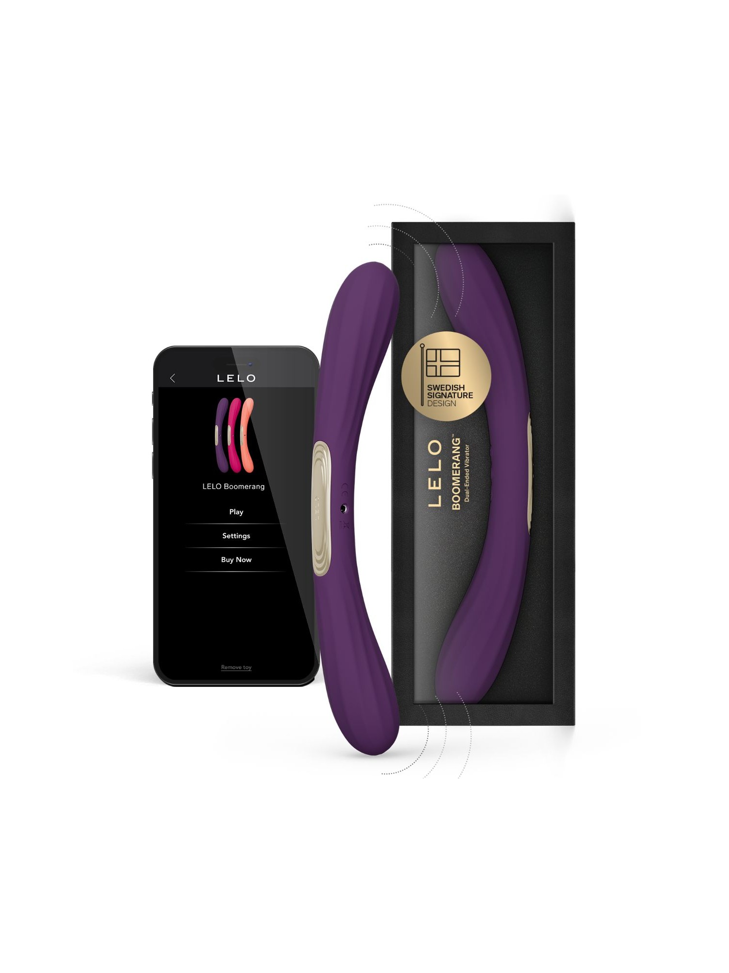 LELO - BOOMERANG Dual Vibrator - Purple
