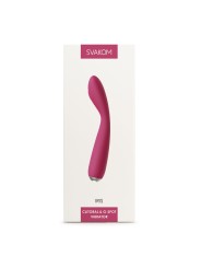 SVAKOM - Iris G-Spot And Clitoris Vibrator - Plum Red