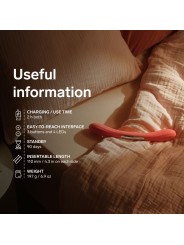 LELO - BOOMERANG Dubbele Vibrator - Coral Red