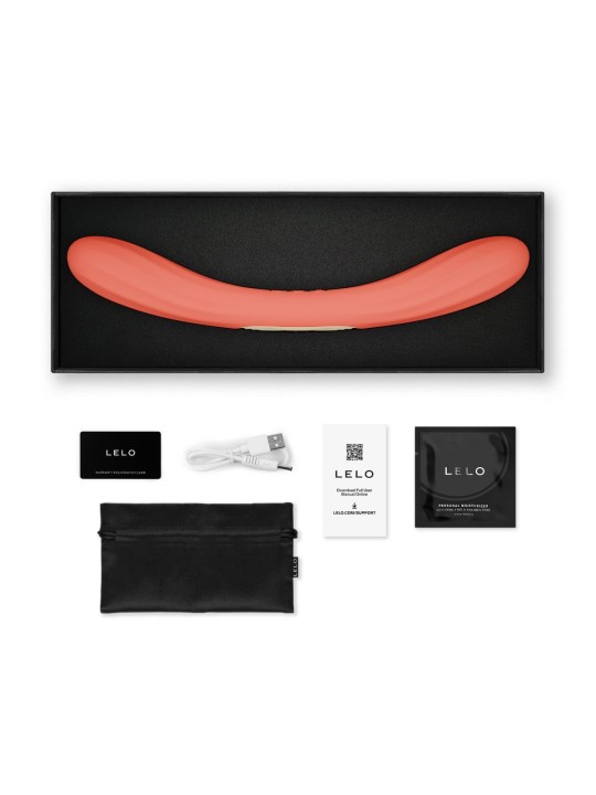 LELO - BOOMERANG Dubbele Vibrator - Coral Red