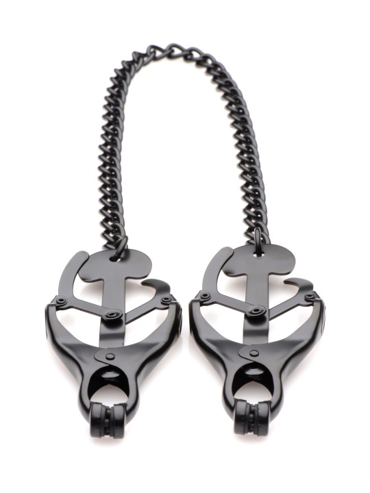 Master Series - Monarch Noir Nipple Vice