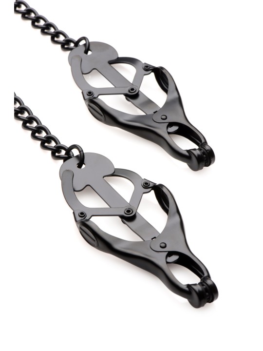 Master Series - Monarch Noir Nipple Vice