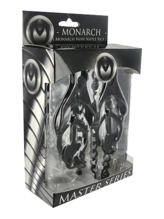 Master Series - Monarch Noir Nipple Vice