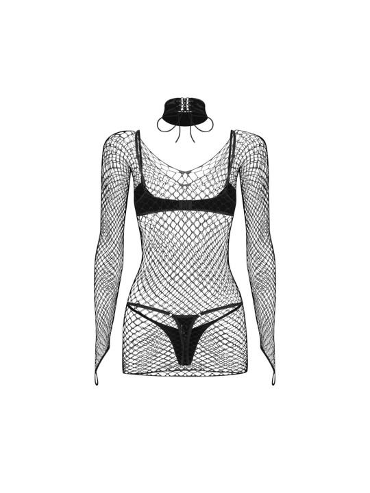 Obsessive - Sashalla 4-Piece Set - Black