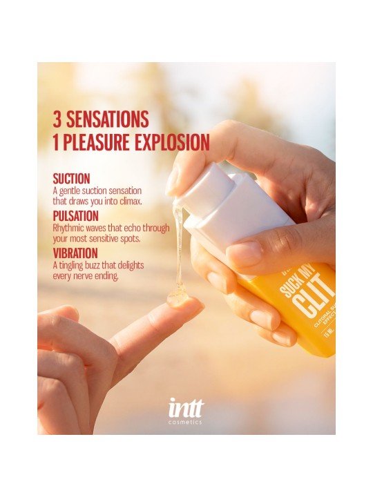 INTT - Suck My Clit Gel Tropical Mango - 15ml