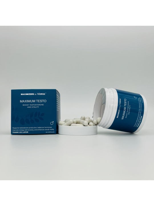 Maximizers by Viamax - Maximum Testo - 60 Capsules