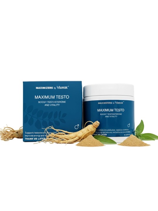 Maximizers by Viamax - Maximum Testo - 60 Capsules