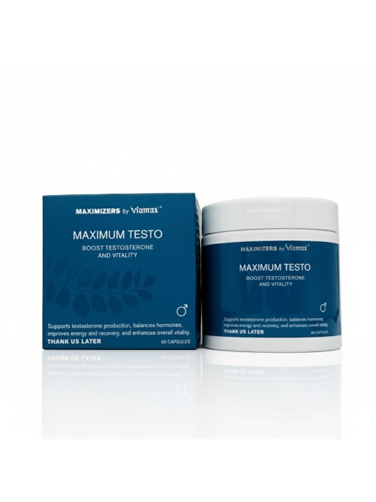 Maximizers by Viamax - Maximum Testo - 60 Capsules