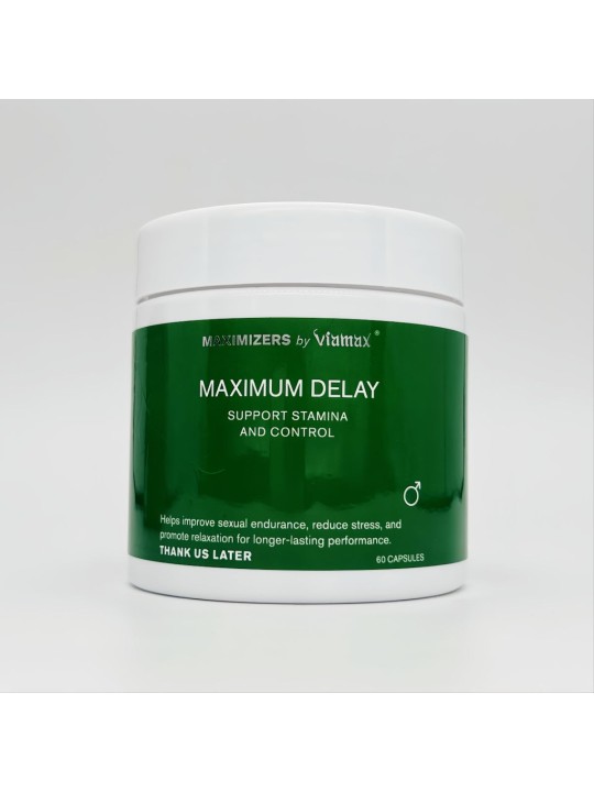 Maximizers by Viamax - Maximum Delay - 60 Capsules
