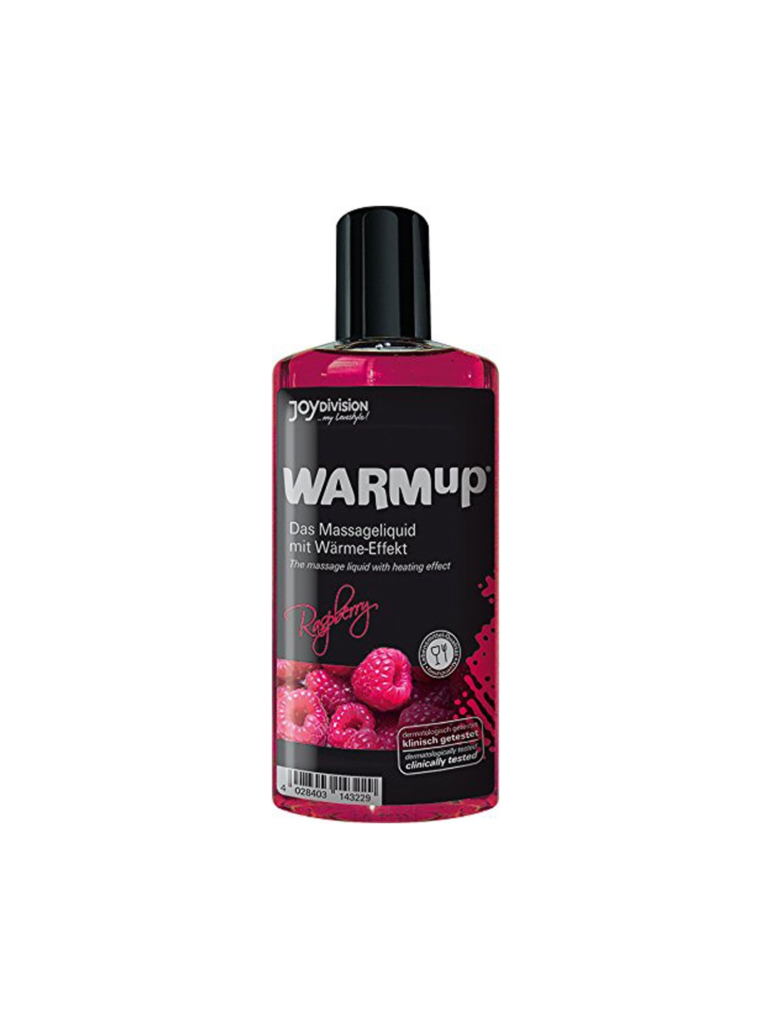 Warm-Up Massage Olie - Framboos
