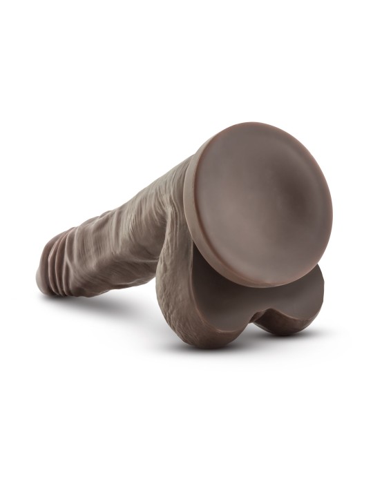 Dr. Skin - Realistische Dildo Met Zuignap 21 cm - Chocolate
