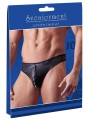 Mannenstring Met Rits Met Strass-Steentjes